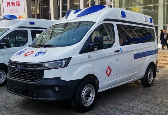 購入 ホワイト・フォード・トランジット・救急車 8人用 ガソリン・メディカル・救急車 online manufacture