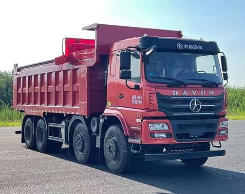 4軸ディーゼル3座貨物ダンプトラック 20M2 8.9メートル 後ろ駆動 マニュアルトランスミッション 8×4