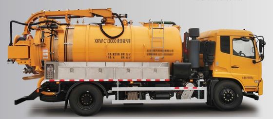 購入 重量廃棄物管理のための強力な清掃吸い込みトラックC13000 online manufacture