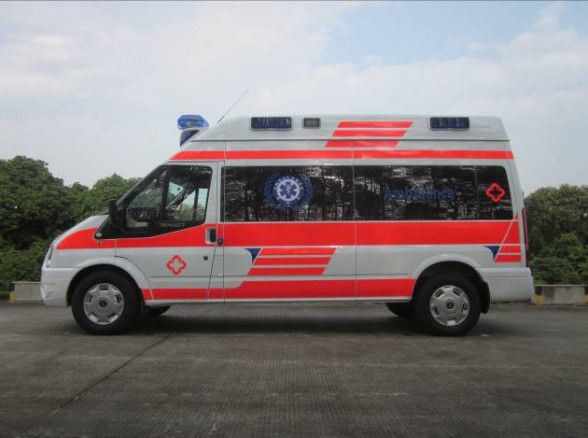 9人乗り フォード トランジット 救急車 6人乗り メディカル 救急車 前後駆動 4×2 3