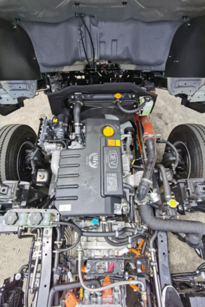 ハイブリッド電気貨物車 4x2 Ev貨物車 自動トランスミッション 2