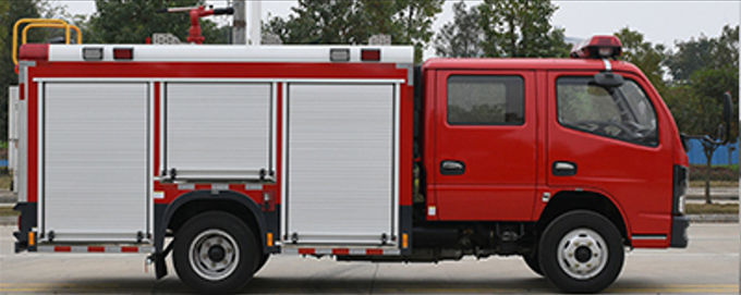 6.2m 消防救助トラック 140hp ドンフェン水タンカー 消防車 1