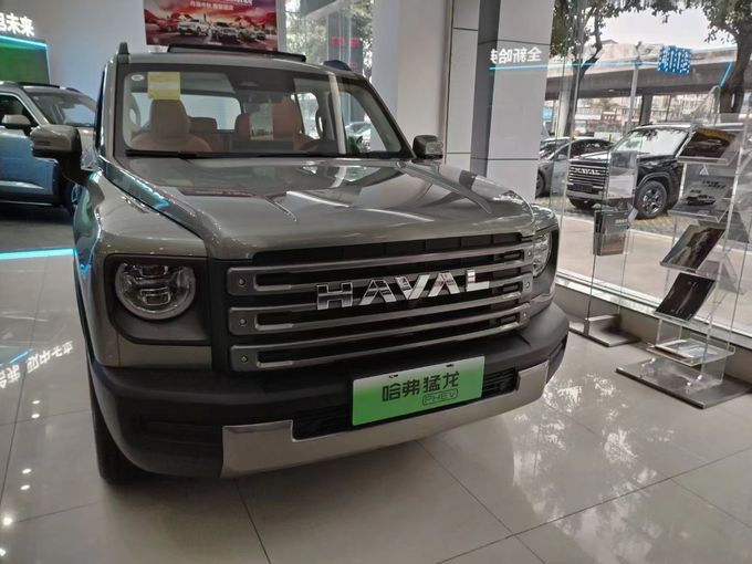 ブラック・グレート・ウォール・ハヴァル ラプター プラグ・イン・エクステンデッド・レンジ ハイブリッド・オフロードSUV 2