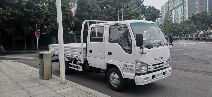 イスズウ 双列5人乗りの貨物車 2WD 後部駆動 4×2 ディーゼル マニュアルトランスミッション 1