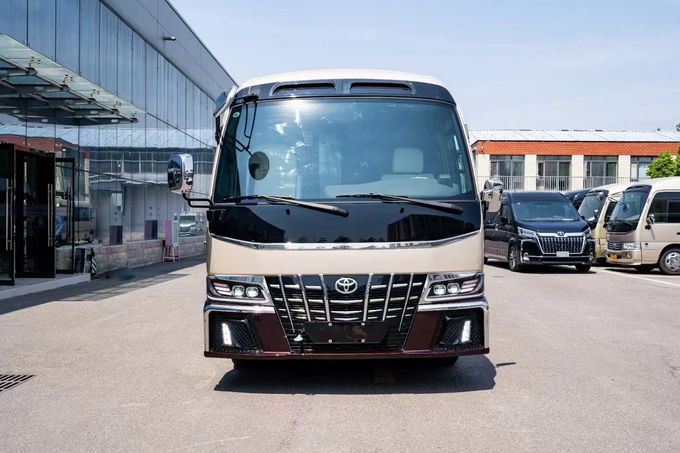 トヨタ・コースター 12人乗り 観光バス ガソリン バックドライブ 4×2 マニュアルトランスミッション 3
