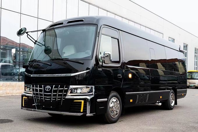 トヨタ・コースター 7人乗り トゥールバス ガソリン バックドライブ 4×2 マニュアルトランスミッション 1